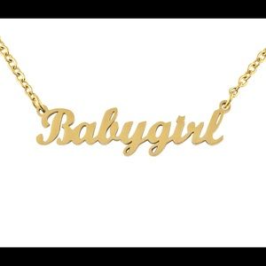 2pc “Babygirl” Chains